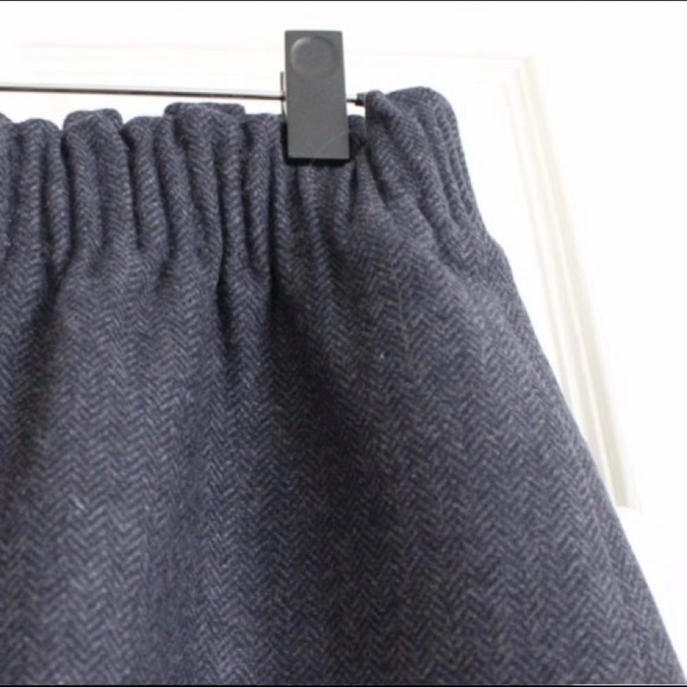 J.Crew Factory Sidewalk Skirt, navy, size 2